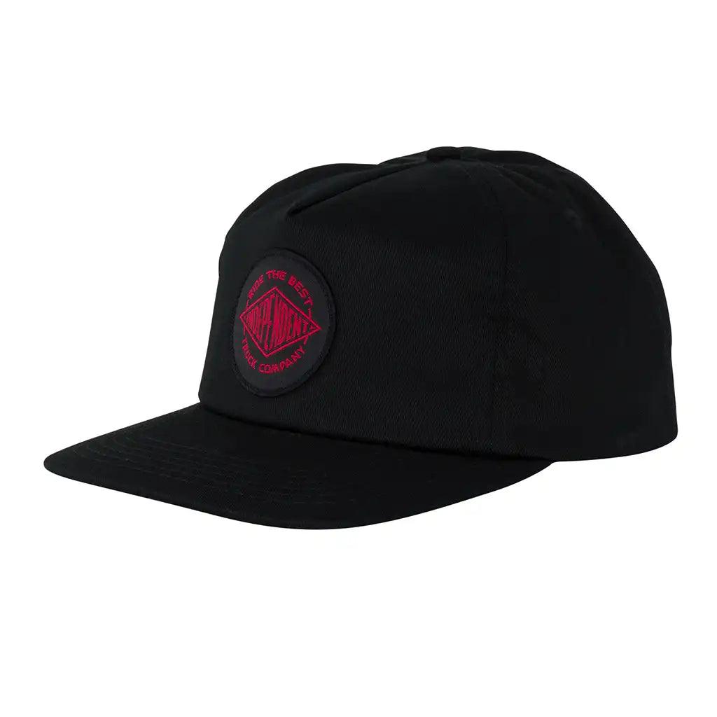Independent Seal Summit Unstructured Snapback Hat black