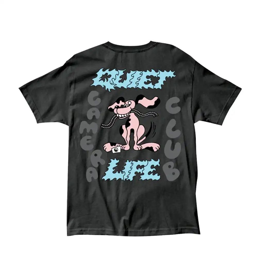 Quiet Life Film Dog T-Shirt back