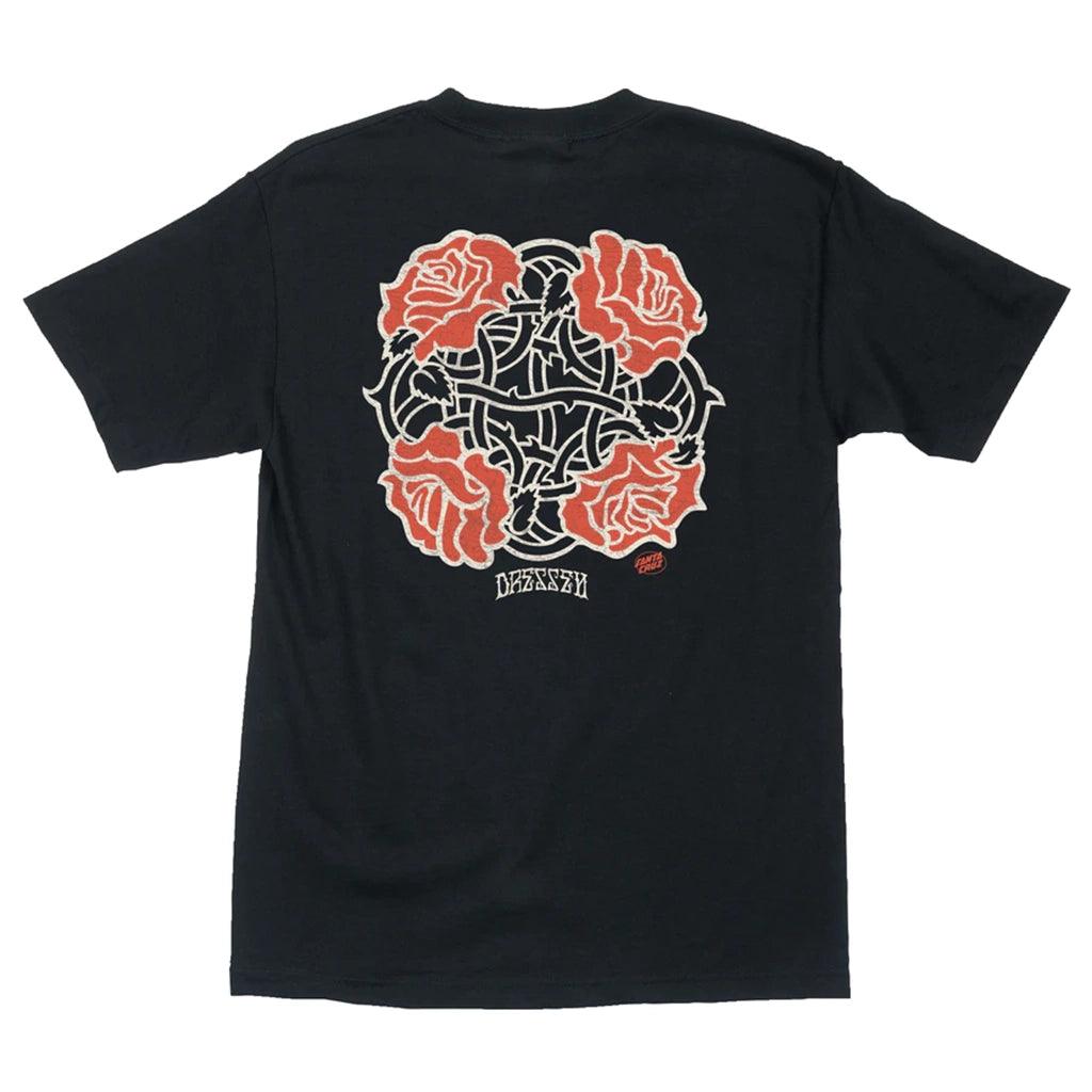 Santa Cruz Dressen Roses Club T-Shirt black