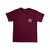 Skate Jawn Burgundy Spiral Pocket T-Shirt