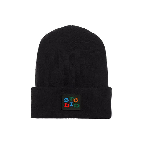 Studio Jumble Beanie Black - Money Ruins Everything