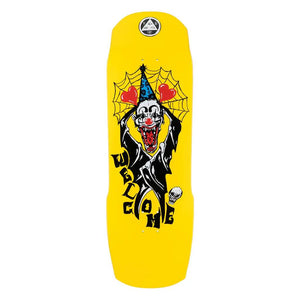 Welcome Crazy Tony on Totem 2.0 Skateboard Neon Yellow