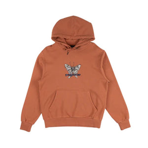Welcome Garment-Dyed Butterfly Pullover Hoodie 1